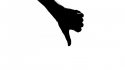 hand-thumb-down-silhouette